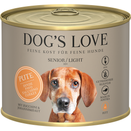 DOG'S LOVE Hundefutter Senior Pute - 200 g