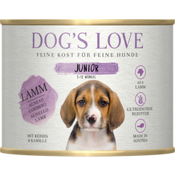 DOG'S LOVE Junior kutyatáp - Bárány - 200 g