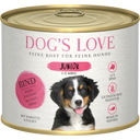 DOG'S LOVE Junior kutyatáp - Marha