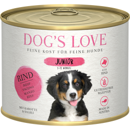 DOG'S LOVE Junior Rind - 200 g