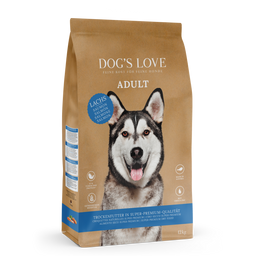 DOG'S LOVE Trockenfutter Lachs & Forelle - 12 kg