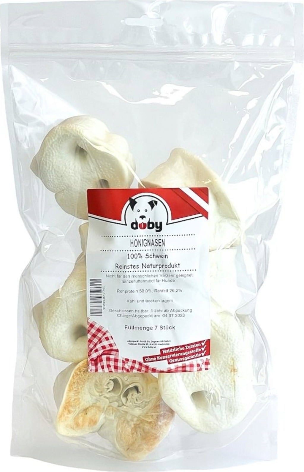 Doby Honignasen vom Schwein - 7 Stk
