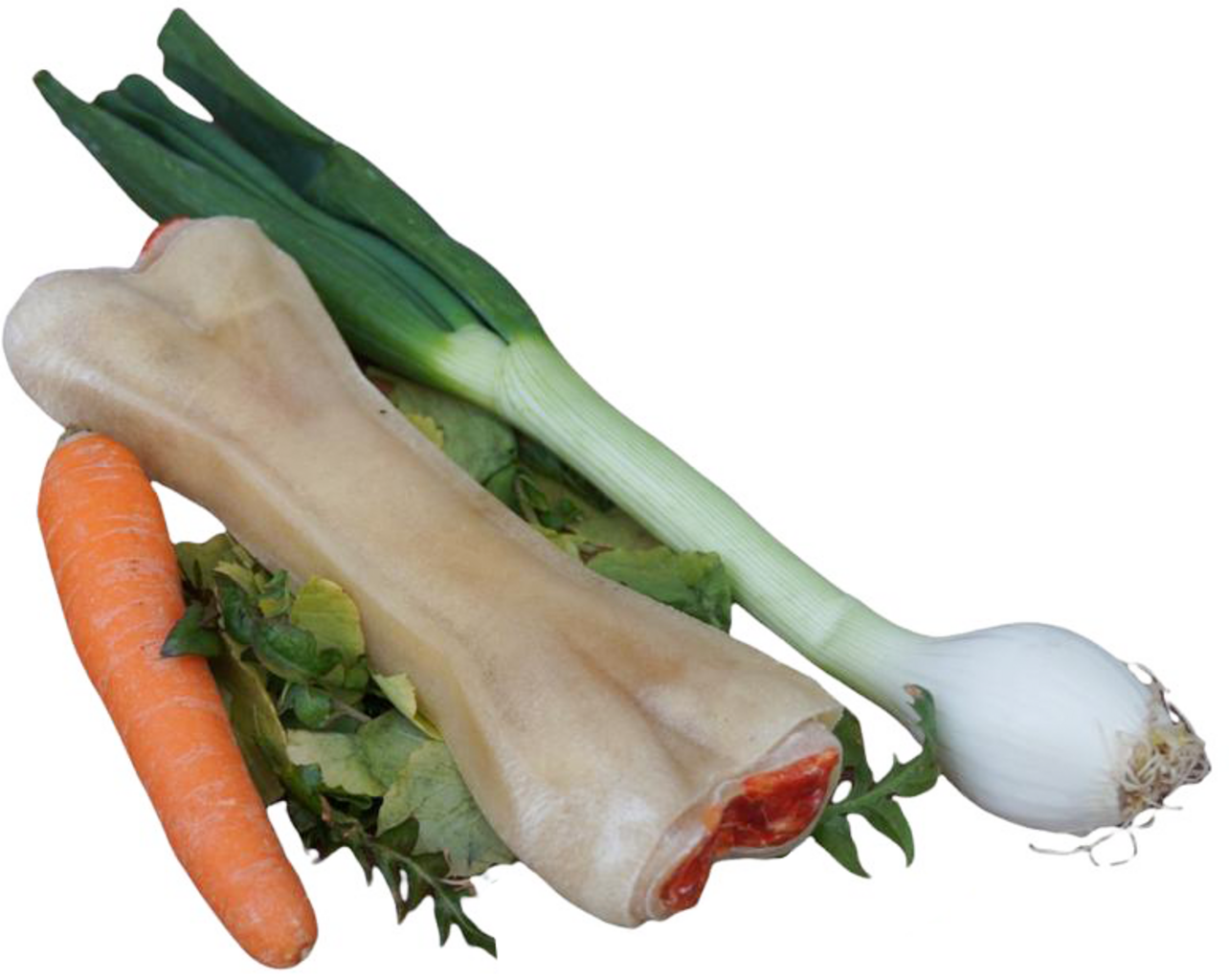 Doby Kauknochen Natur lachsfarbig - 22 cm