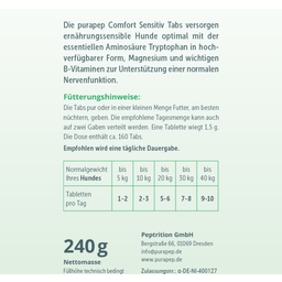 purapep Comfort Sensitiv Hund - 160 Tabletten