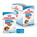 ROYAL CANIN Medium Puppy in Salsa 10x140 g - 1.400 g