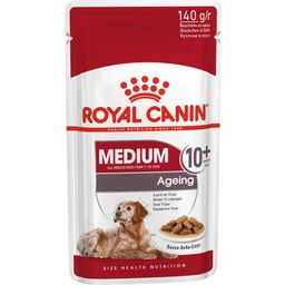 Royal Canin Medium Ageing 10+ in Soße 10x140 g - 1.400 g