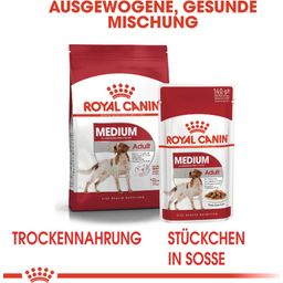 Royal Canin Medium Adult in Soße 10x140 g - 1.400 g
