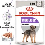 Royal Canin Pasja hrana Sterilised Mousse, 12 x 85 g