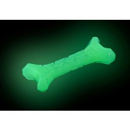 TPR Kisa Csont kutyajáték, fluoreszkáló, 10cm - 1 db