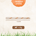 8in1 Delights Twisted Sticks 10 Stück - 1 Pkg