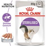 ROYAL CANIN Sterilised in Mousse 12x85 g