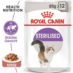 ROYAL CANIN Sterilised in Salsa 12x85 g - 1.020 g