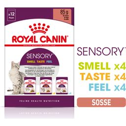 Royal Canin Sensory Multipack in Soße 12x85g - 1.020 g