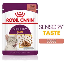 Mačja hrana Sensory Taste v omaki, 12 x 85 g - 1.020 g