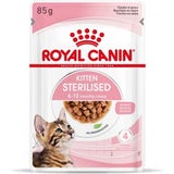 Mačja hrana Kitten Sterilised v omaki, 12 x 85 g
