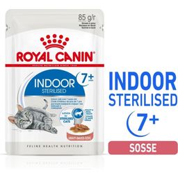 ROYAL CANIN Indoor 7+ Sterilized in Salsa 12x85 g - 1.020 g