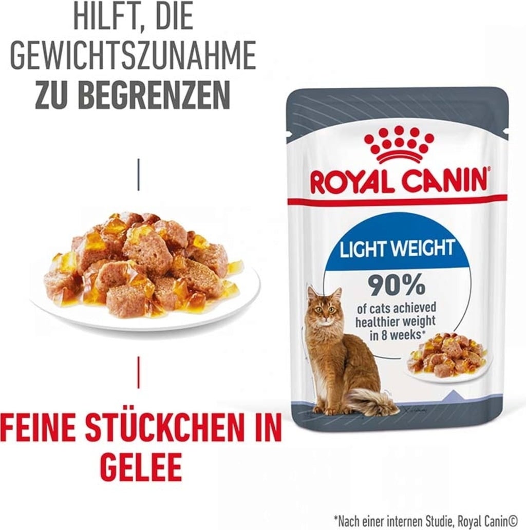 Royal Canin Light Weight Care in Gelee 12x85g - 1.020 g