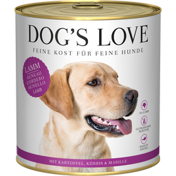 DOG'S LOVE Hunde Nassfutter ADULT LAMM - 800 g