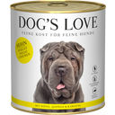 DOG'S LOVE Cibo Umido per Cani - ADULT, POLLO - 800 g