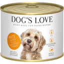DOG'S LOVE Cibo per Cani - Tacchino Classico - 200 g