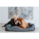 Hunter Hundesofa Eiby blau - S