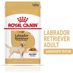 Labrador Retriever Adult - Cibo Umido in Salsa 10x140 g - 1.400 g