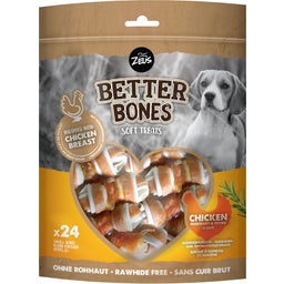 BetterBones - umwickelte Knochen Hühnerfleisch - 24 Stück