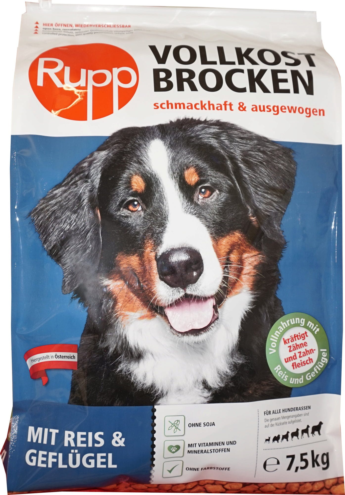 Rupp Vollkostbrocken Geflügel und Reis - 7,5 kg