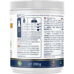 V-POINT ALLERGO Plus gyógynövénypor kutyáknak - 250 g