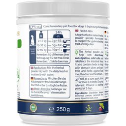 V-POINT FLORA Aktiv gyógynövénypor kutyáknak - 250 g