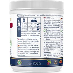 V-POINT IMMU forte Kräuterpulver für Hunde - 250 g