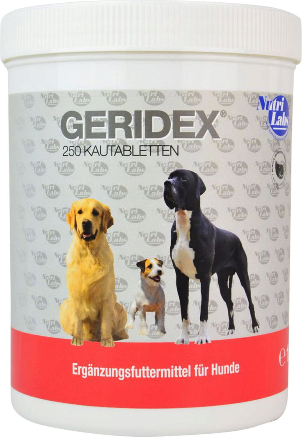 NutriLabs GERIDEX Kautabletten für Hunde - 250 Kautabletten