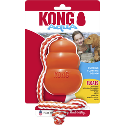 Hundespielzeug KONG Aqua orange - L