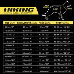 Tuta Impermeabile Richiudibile per Cani - Hiking GO, Harlequin - 25 cm