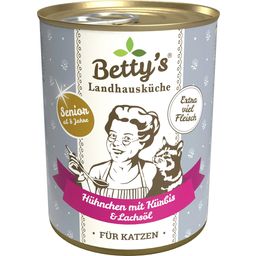 Betty's Landhausküche Senior Hühnchen mit Kürbis & Lachsöl - 400 g
