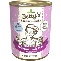 Betty's Landhausküche Cibo per Gattini - Pollo e Tacchino - 400 g