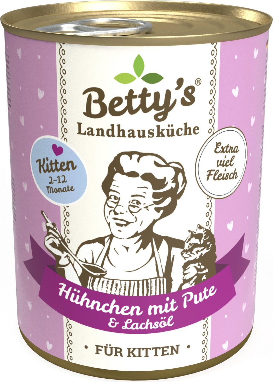 Betty's Landhausküche Kitten Huhn & Pute - 400 g