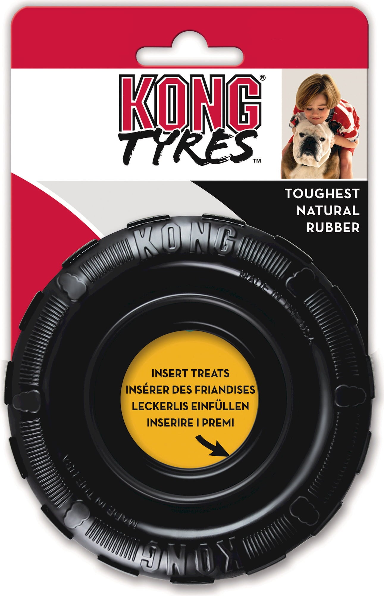 Hundespielzeug KONG Tyres M/L