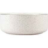 Duvoplus Dog bowl 'Stone Speckle' white