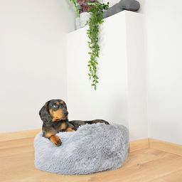 Letto per Animali Donut Snug - Grigio Chiaro - S