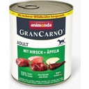 GranCarno Adult - Lattina con Cervo + Mele, 800 g