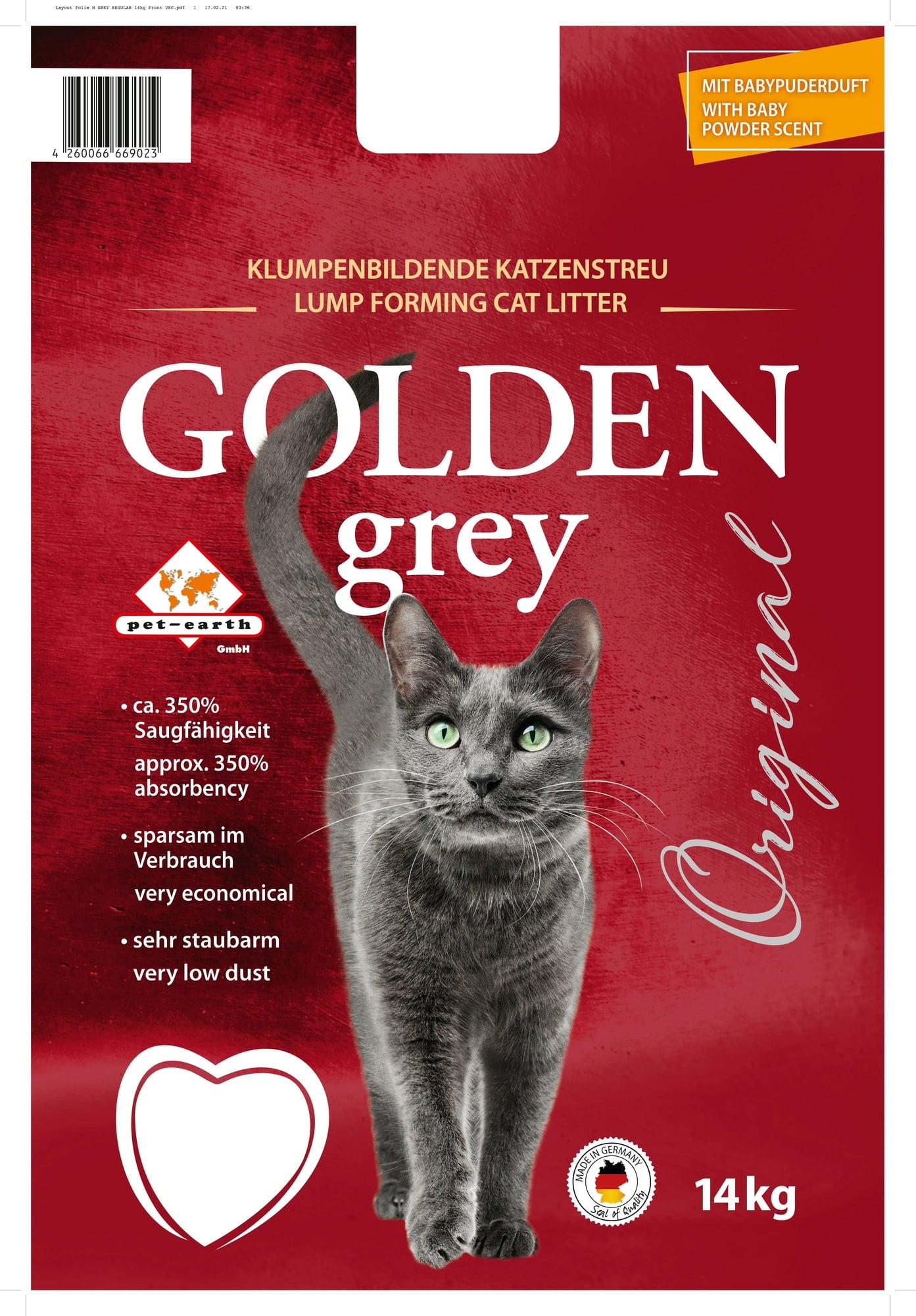 Golden Grey Katzenstreu