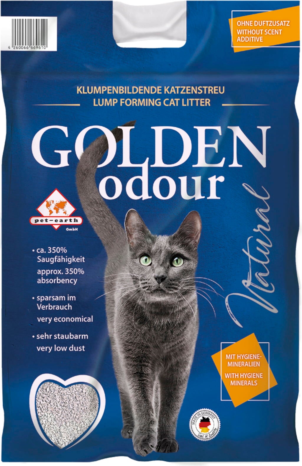 Golden ODOUR Katzenstreu