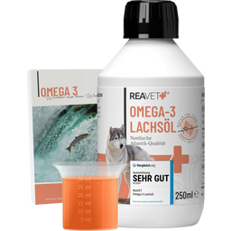 REAVET Omega-3 - Olio di Salmone - 250 ml