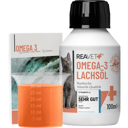 REAVET Omega-3 Lachsöl Katzen - 100 ml