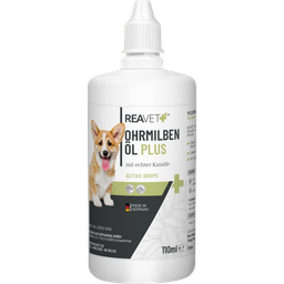 REAVET Ohrmilbenöl Plus für Hund - 110 ml