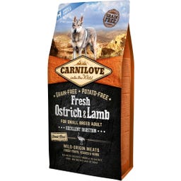 Trockenfutter Fresh Ostrich & Lamb, Small Breed Dogs - 6 kg