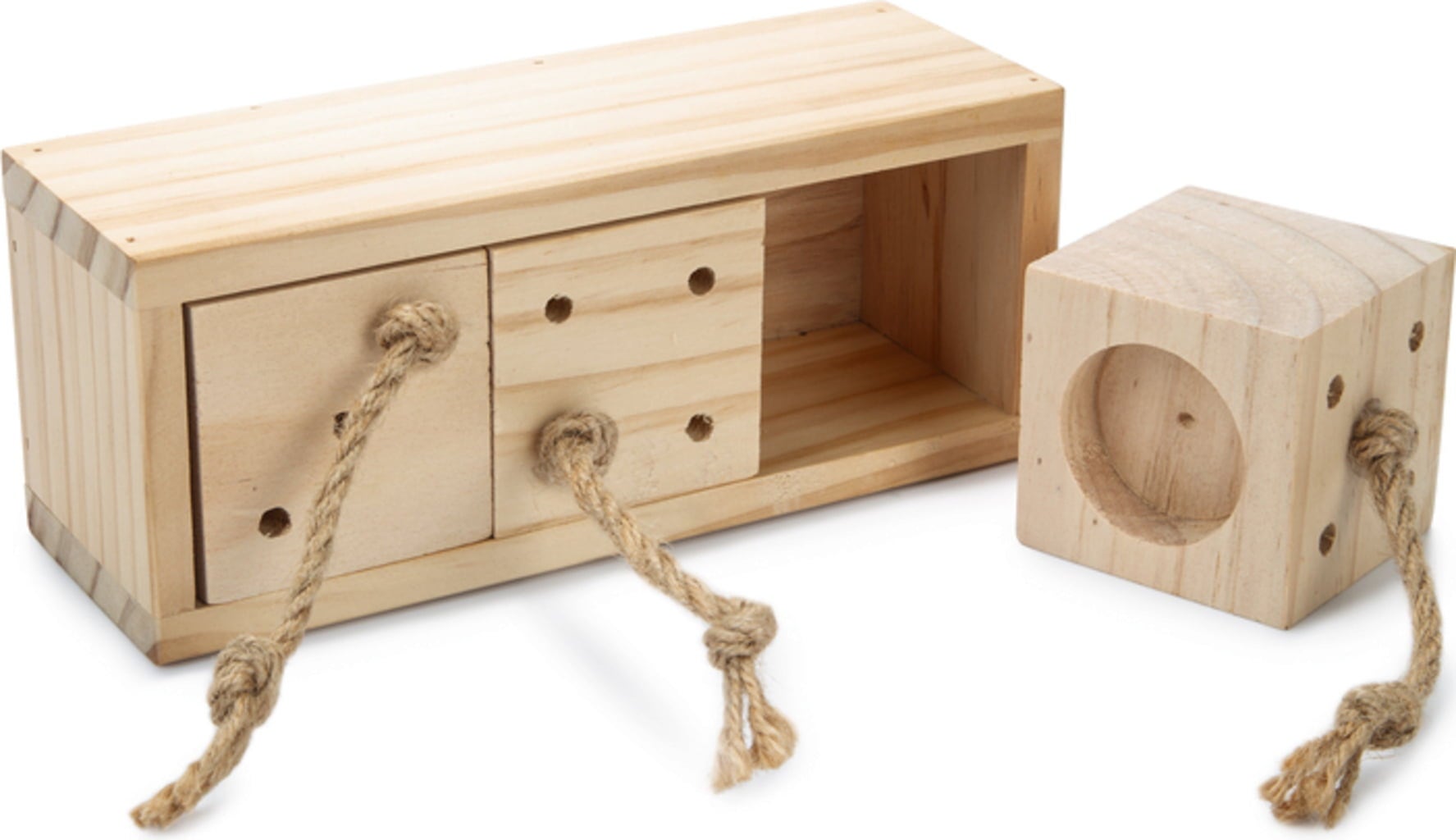 beeztees Holzdenkspiel Ibor Beige - 1 Stk