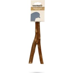 beeztees Sitzstange Holz mit Halter - 20 cm