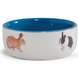 beeztees Ciotola in Ceramica per Conigli - Blu